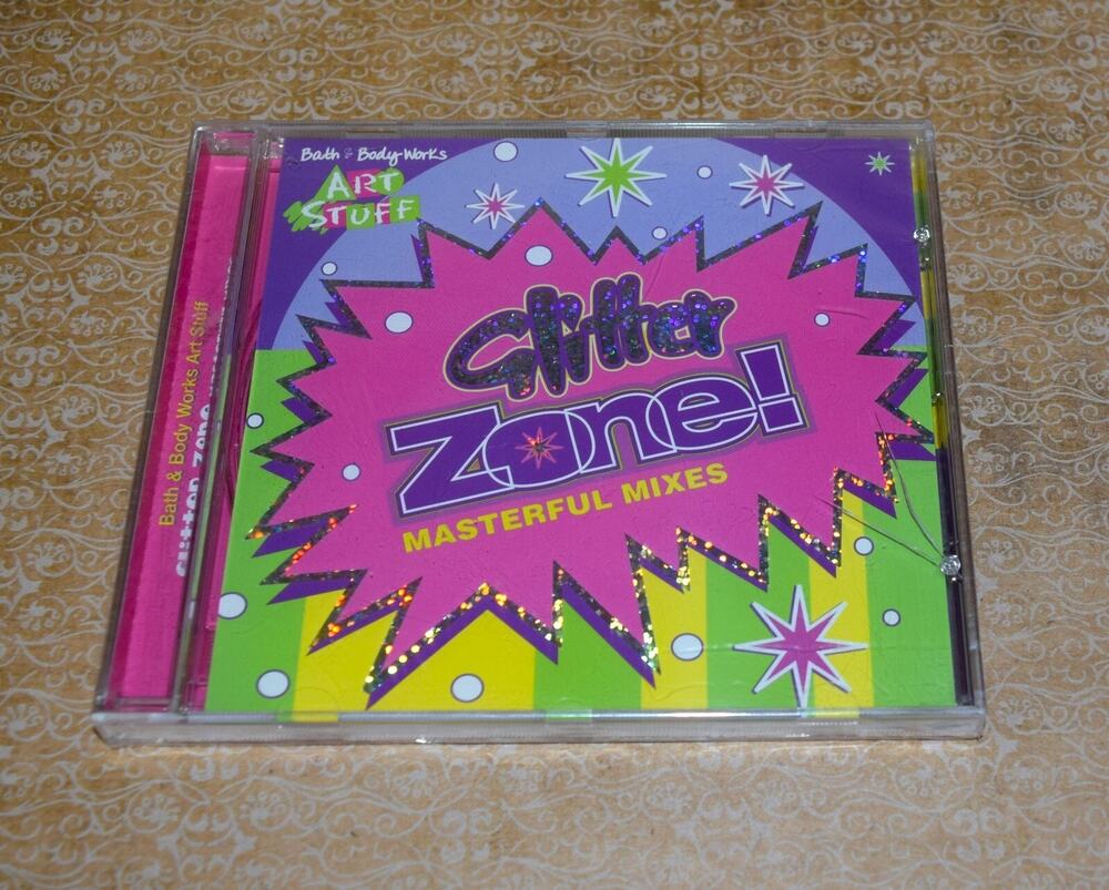 Bath And Body Works Glitter Zone Masterful Mixes Music CD Sealed New